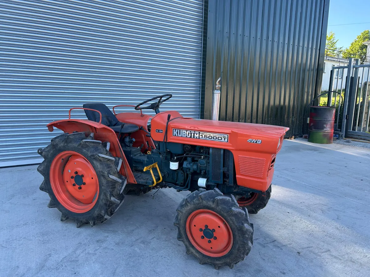 Kubota 1500DT Compact Tractor - Image 1