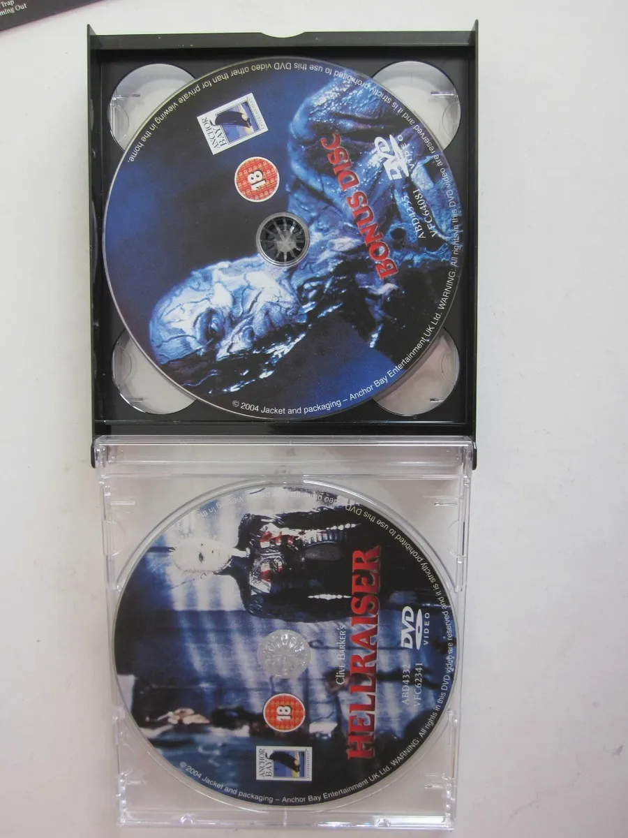 HELLRAISER 4 Disc DVD Box Set - Image 2