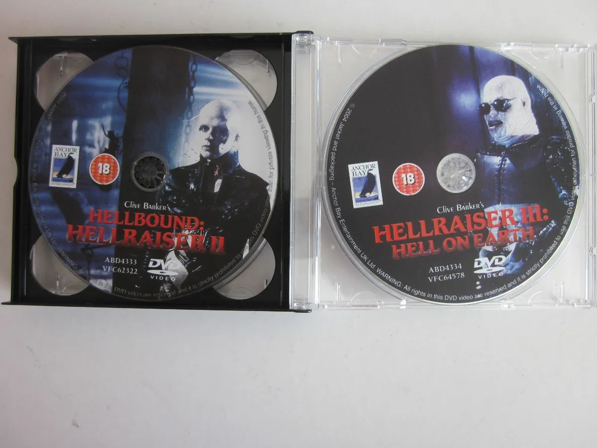 HELLRAISER 4 Disc DVD Box Set - Image 4