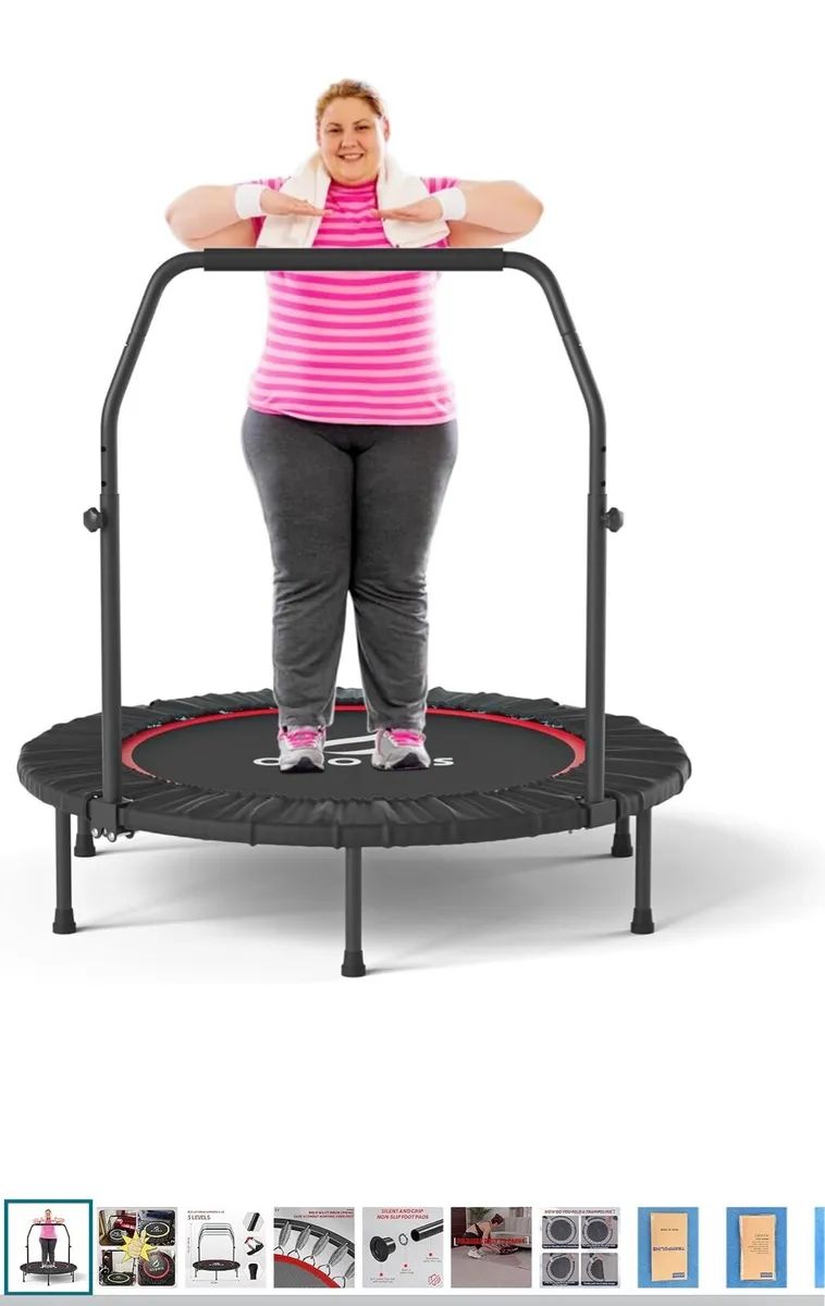 Rebounder Exercise Trampoline - Image 2
