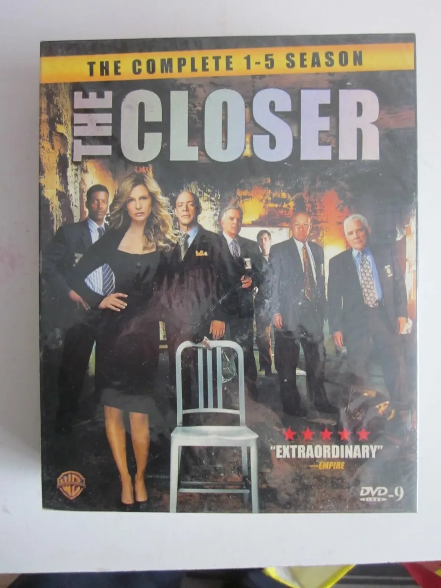 The Closer Complete Season 1 to 5 DVD Box Set New - Image 1