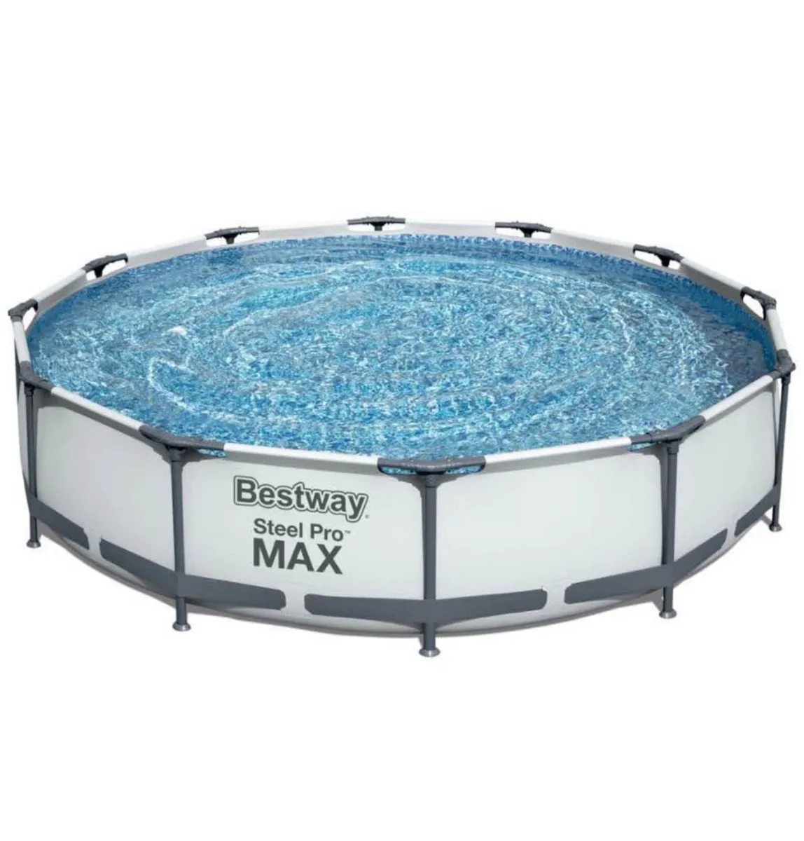 New Bestway 12ft Swimming Pool + Pump + Cover - Image 1