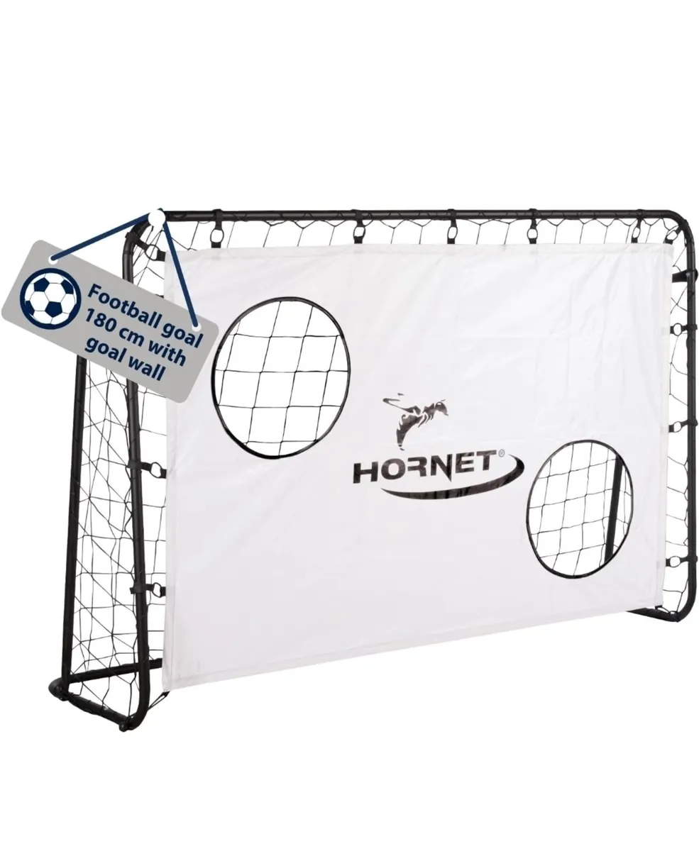 Football Goal With Training Wall - Image 1