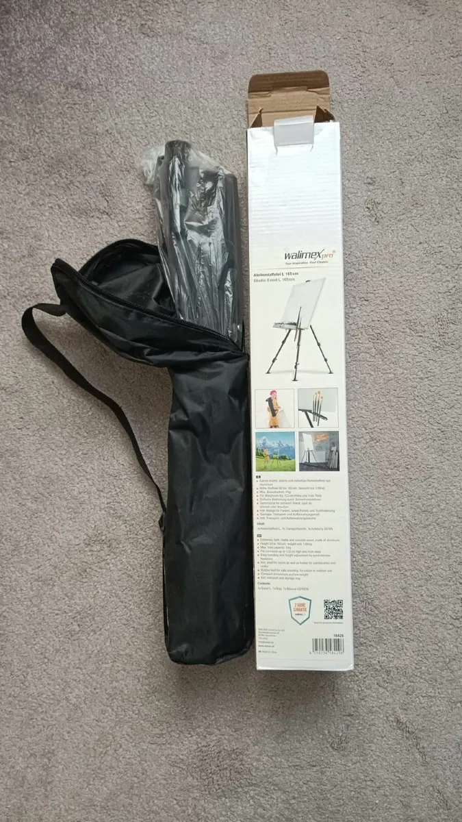 Easel - Walimex pro Studio 165cm + Brush Set