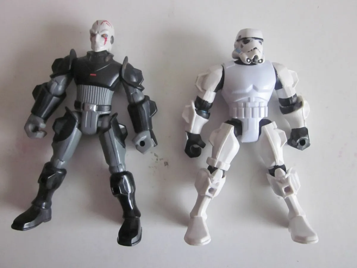 Four Hasbro  Star Wars Hero Mashers Figures - Image 2
