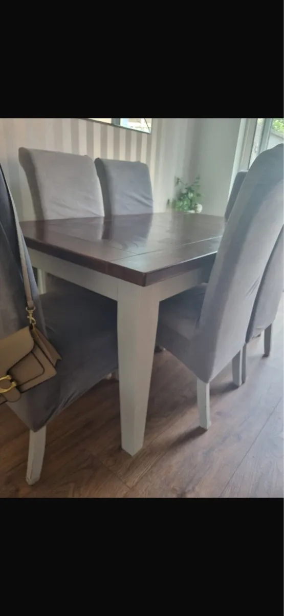 Dinning table and chairs - Image 2