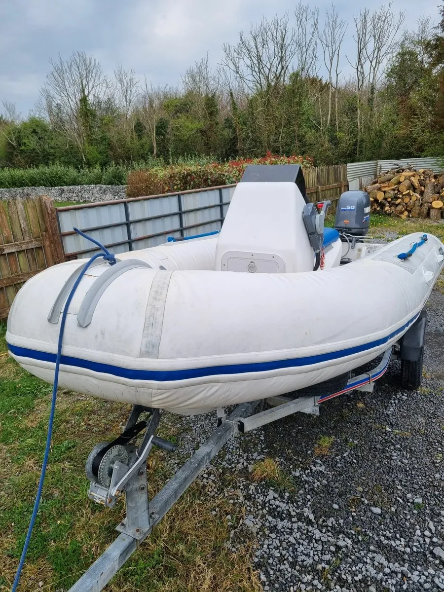 Rib 4.5m yamaha 50hp 4 stroke - Image 2