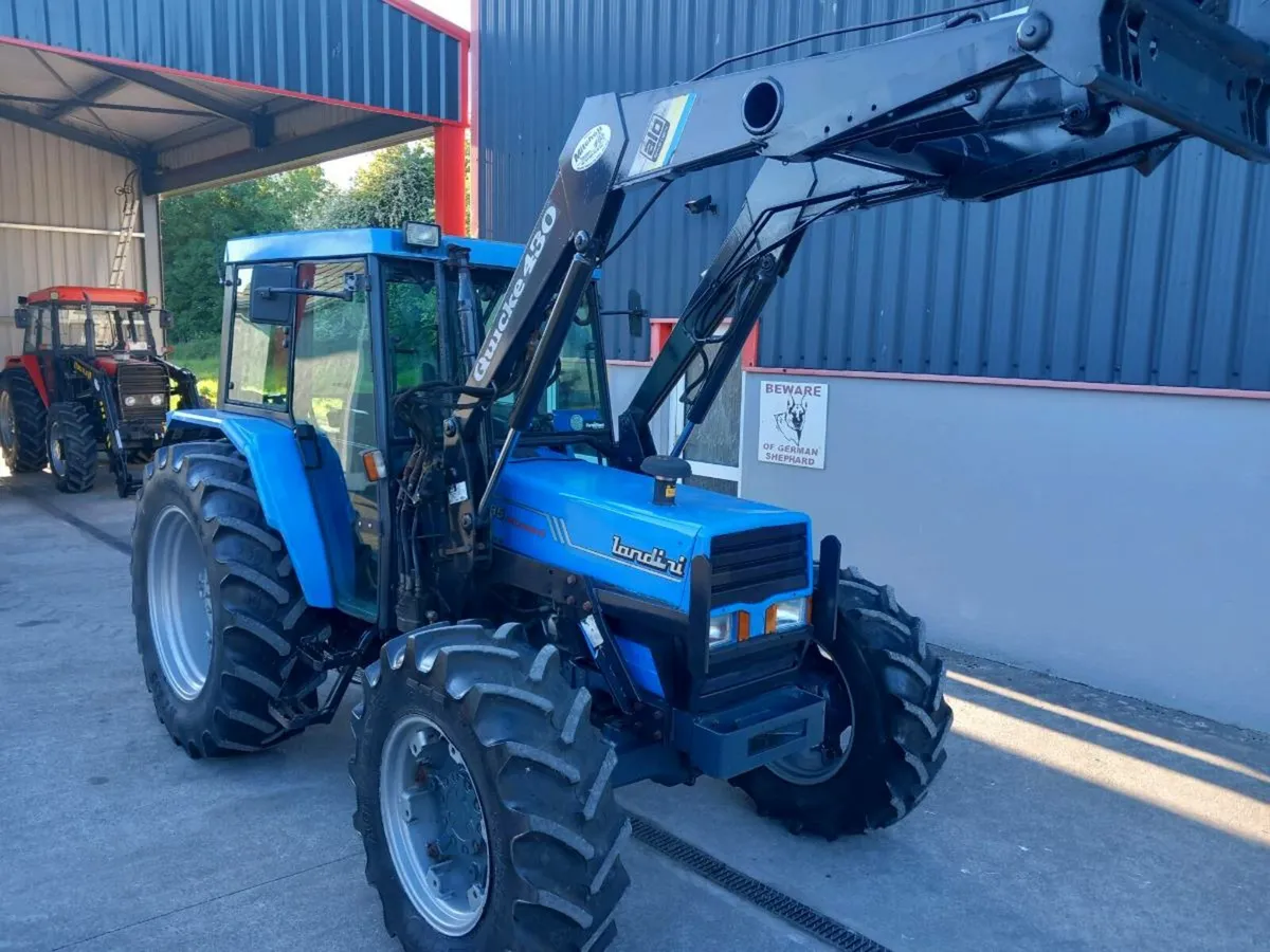 Landini Blizzard 85 ,Quicke 430 loader - Image 4