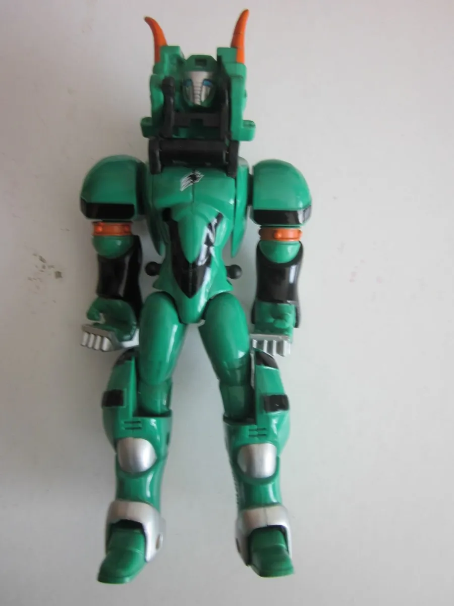 2007 BANDAI POWER RANGERS JUNGLE FURY GREEN RANGER - Image 1