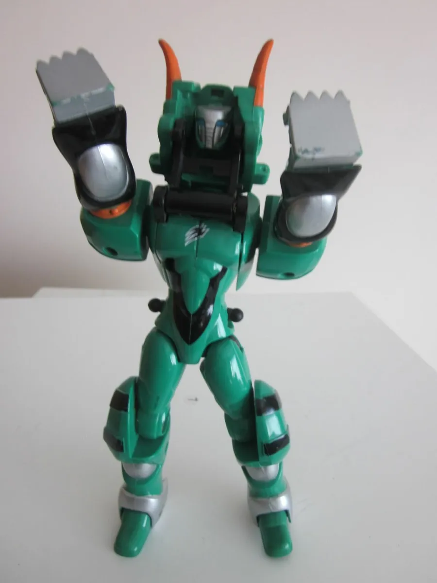 2007 BANDAI POWER RANGERS JUNGLE FURY GREEN RANGER - Image 2