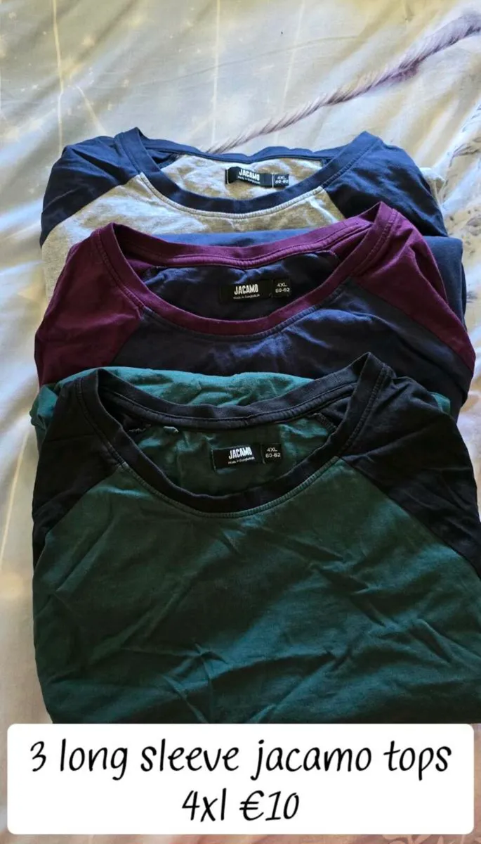 Mens 3xl & 4xl tshirts and bottoms - Image 4