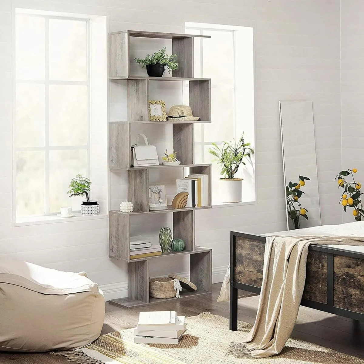 New 6-Tier Wooden Bookcase Storage - FREE P&P - Image 3