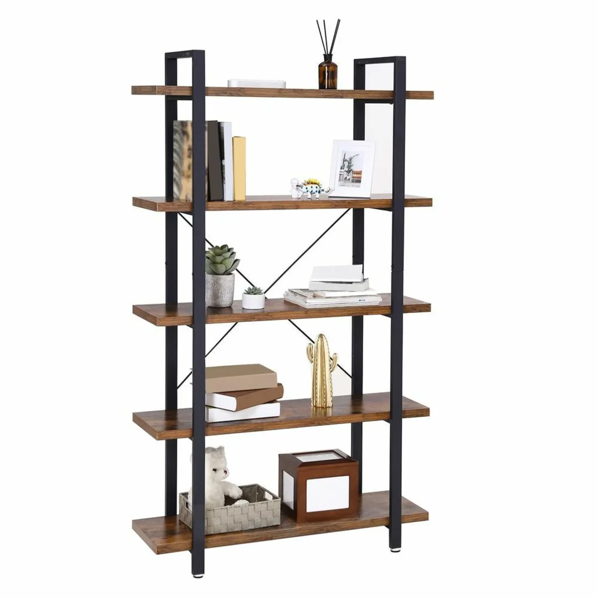 New 5-Layer Industrial Bookcase Storage - FREE P&P - Image 2