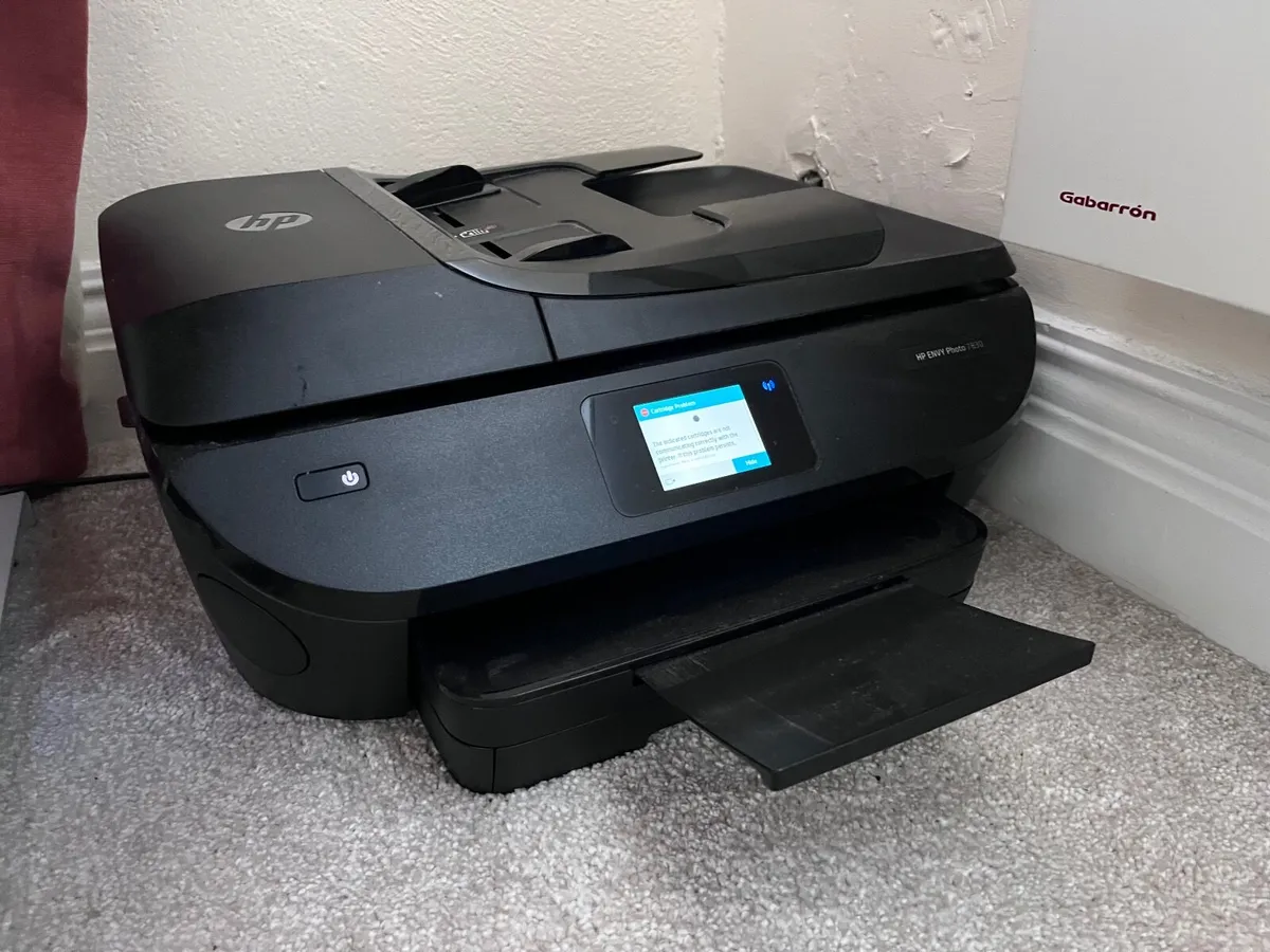 HP printer and scanner, currently not working