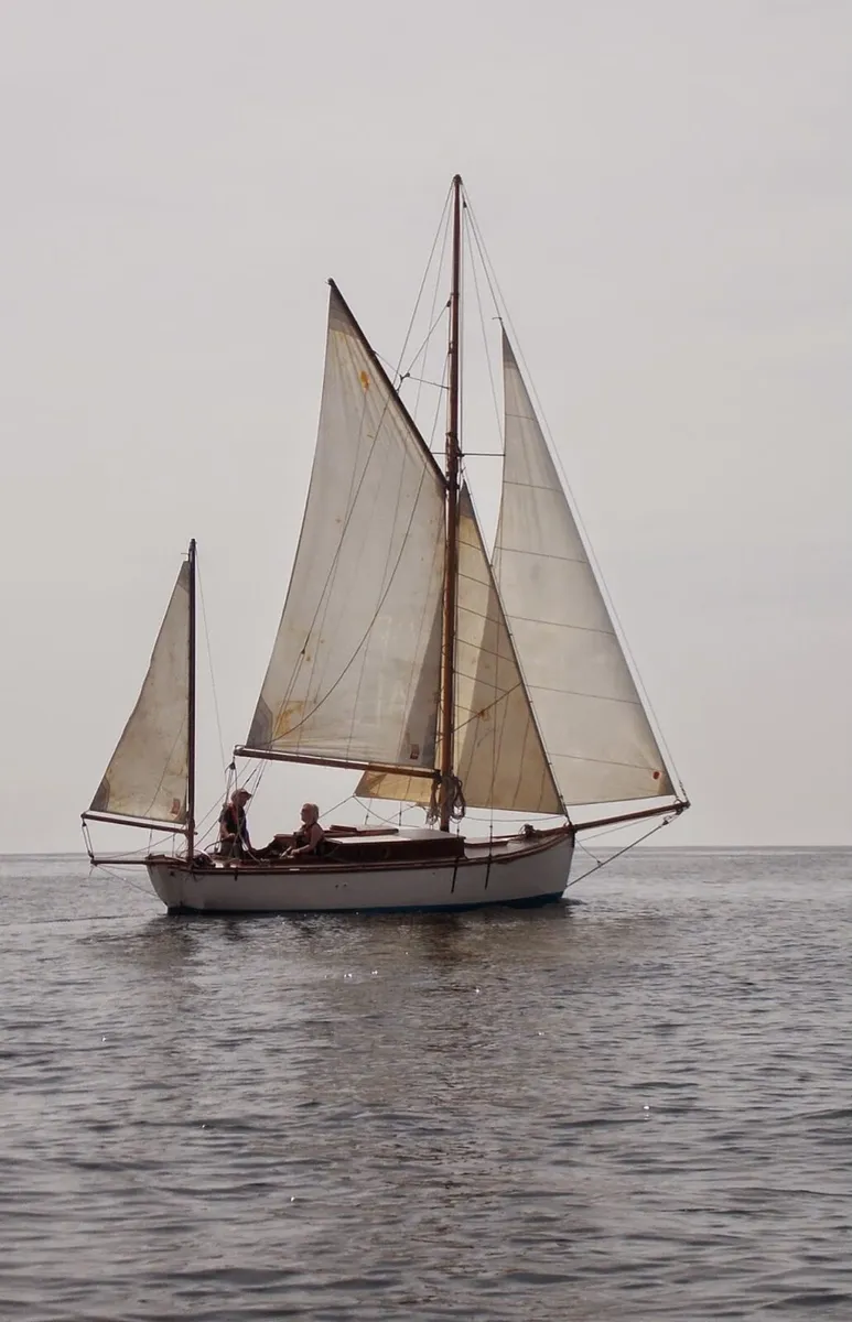 1914 Falmouth quay punt - Image 1
