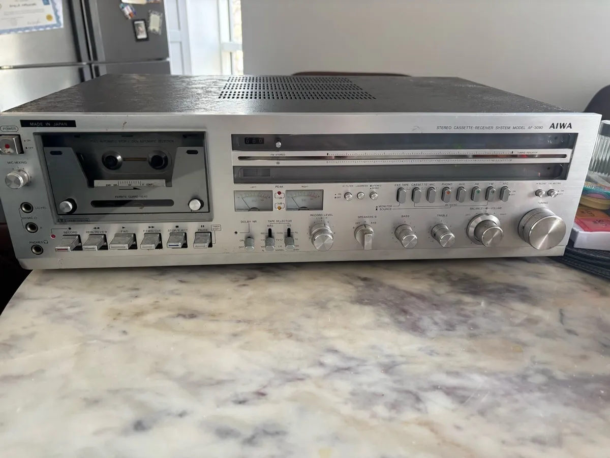 Aiwa Stereo Cassette Receiver AF-3090 - Image 1