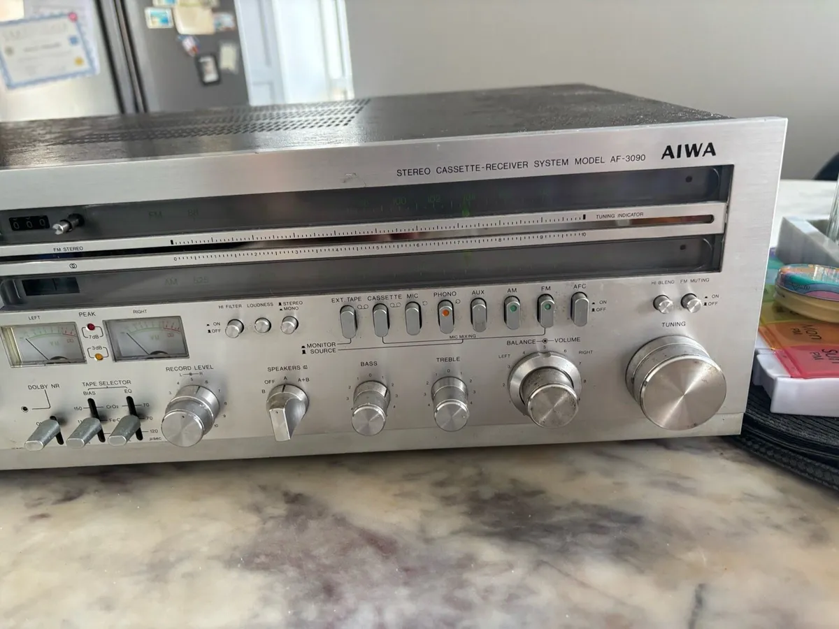 Aiwa Stereo Cassette Receiver AF-3090 - Image 4