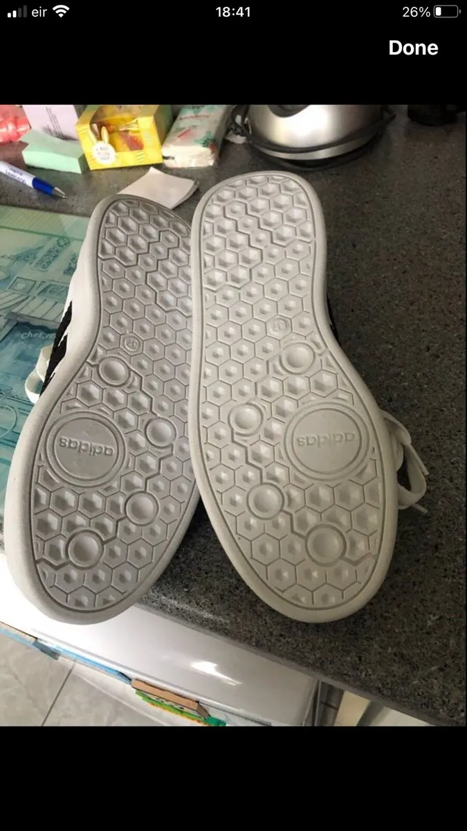 Boys BNWT adidas trainers uk 3 €20 - Image 3