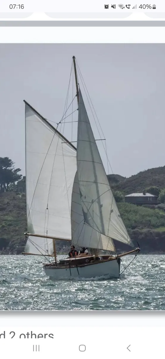 1914 Falmouth quay punt - Image 3