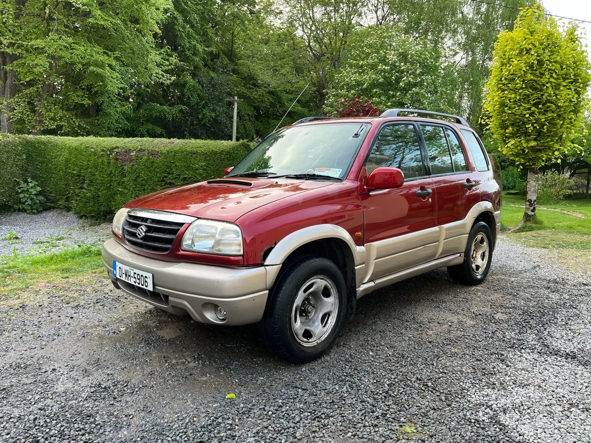 2001 Suzuki Grand Vitara Red 2L Diesel Jeep 4x4 - Image 1