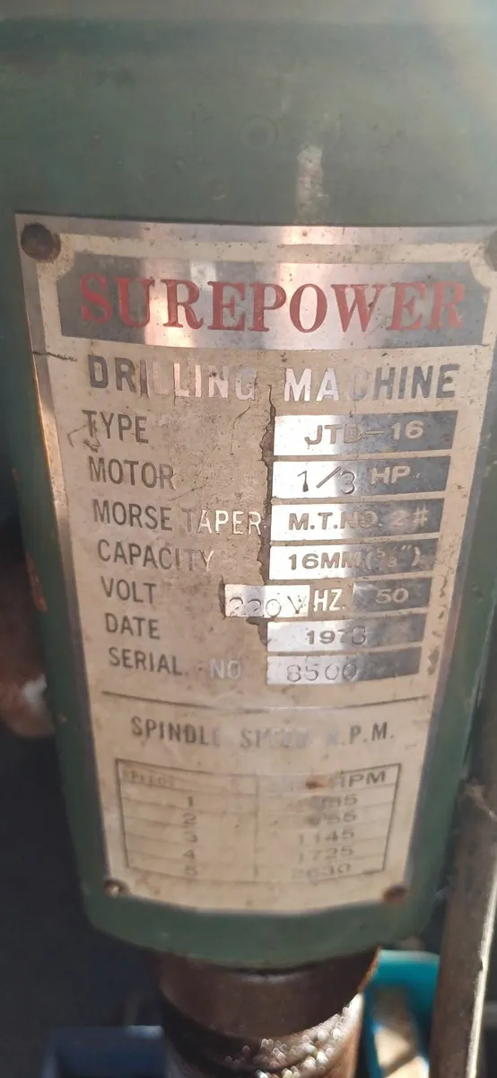 Pillar Drill - Image 1