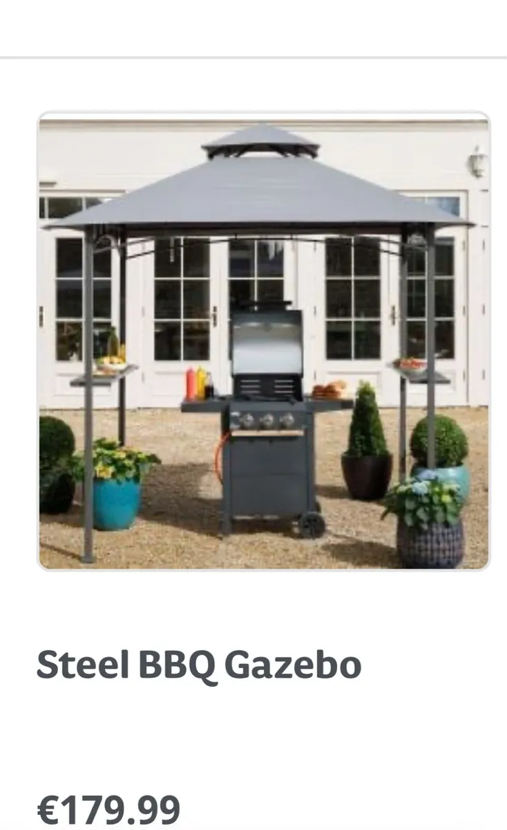 New garden Gazebo in box