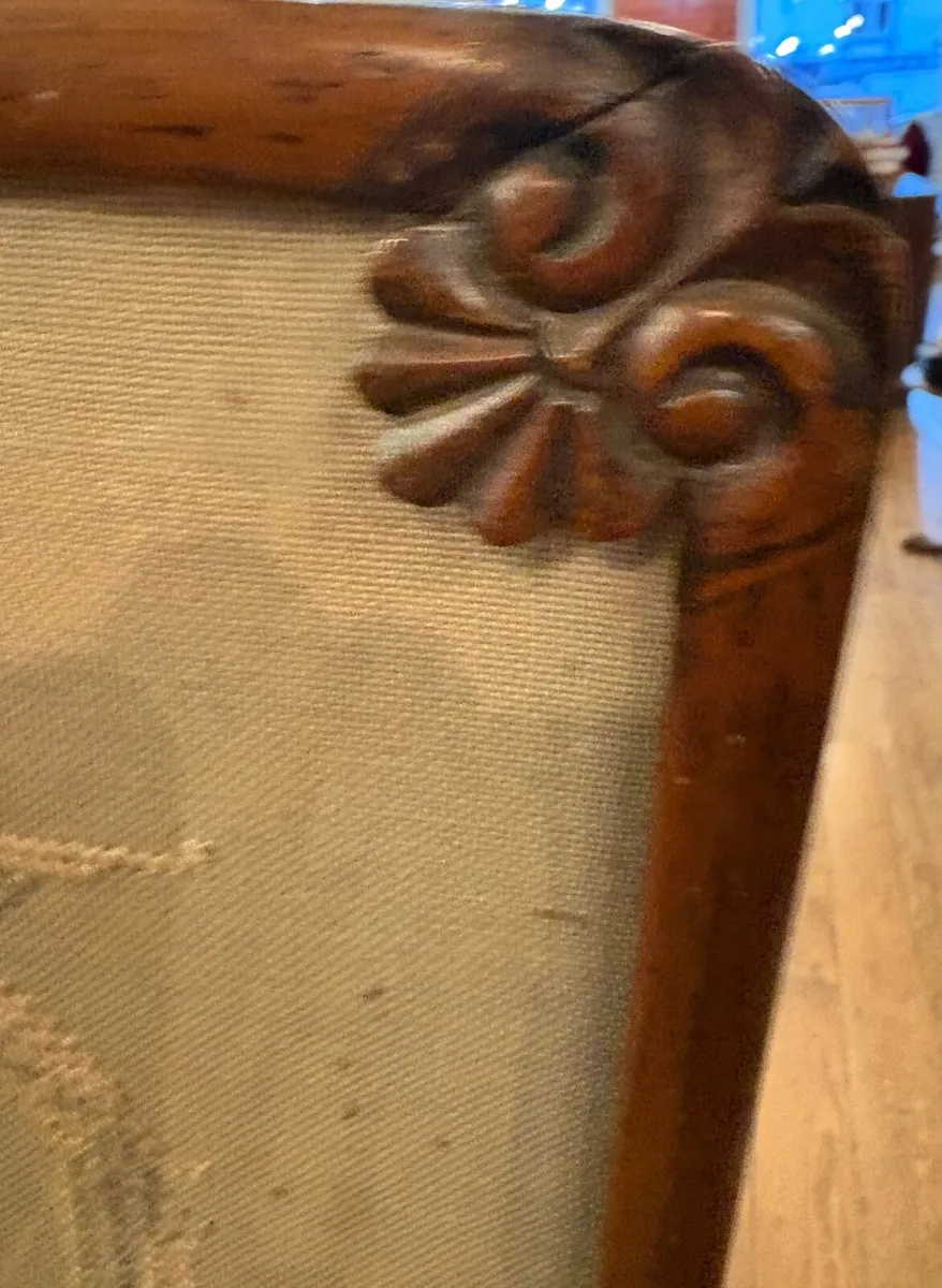 Antique fire screen - Image 4
