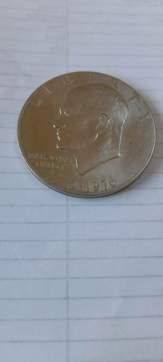 Eisrnhower dollar - Image 1
