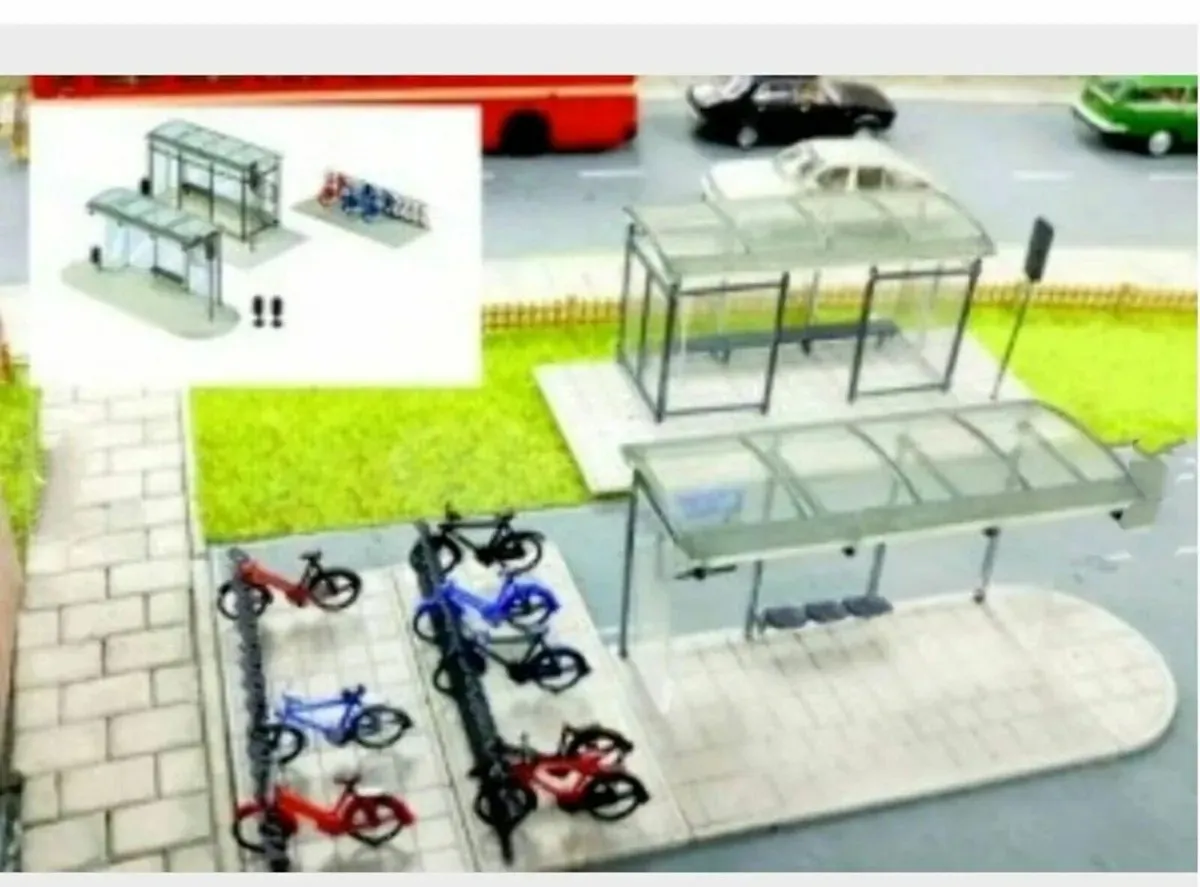 Bus  Shelters  and  Bicycle  Stands - Image 1