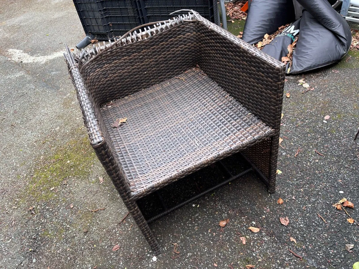 Outdoor Table and Chairs - Image 2
