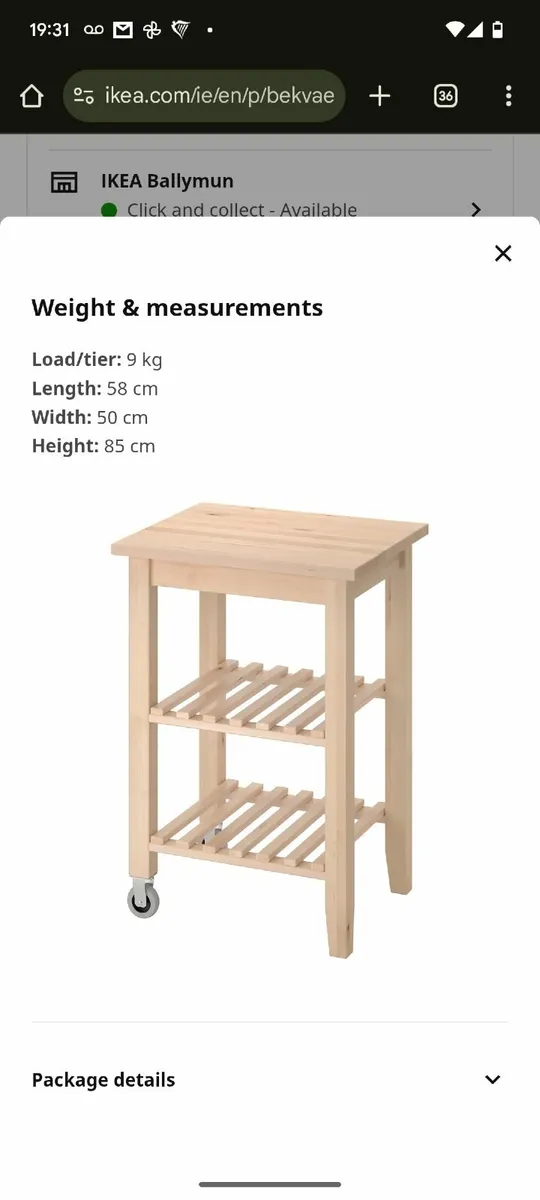 Kitchen trolley - Image 3