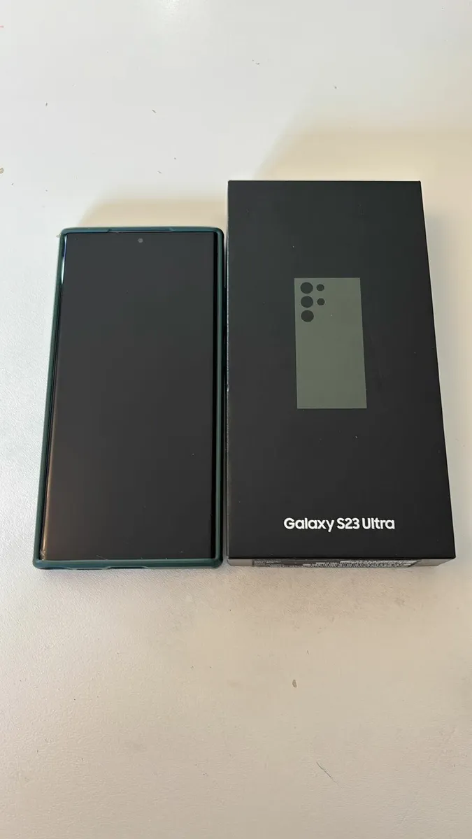 Samsung Galaxy s23 ultra green sim free with box - Image 3