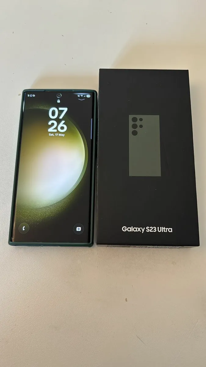 Samsung Galaxy s23 ultra green sim free with box - Image 4