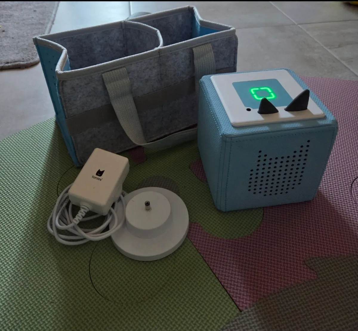 Blue Tonie Box and Carry Case - Image 1