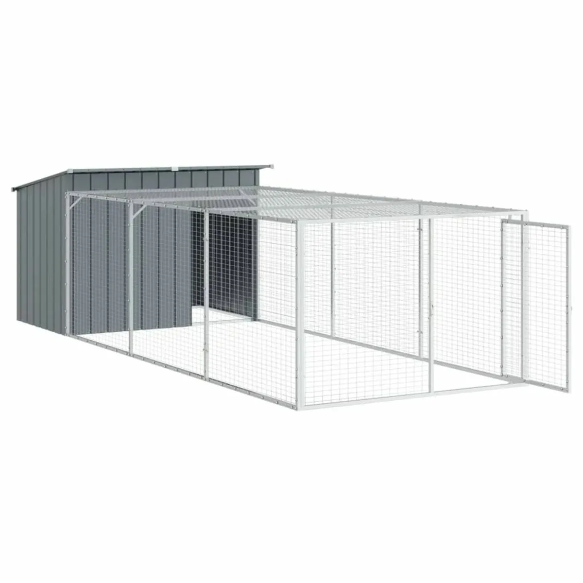 [Free P&P] New Dog House With Run 153x396x110 - Image 2