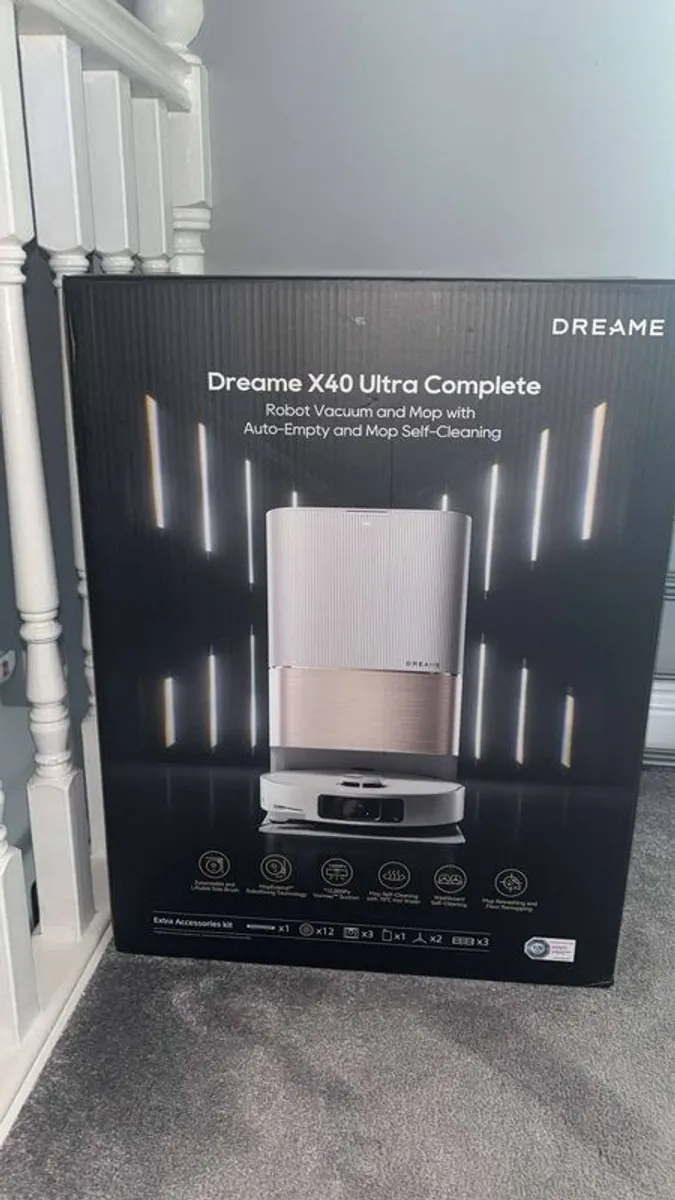 Dream X40 robotic vacuum and mop - Image 2