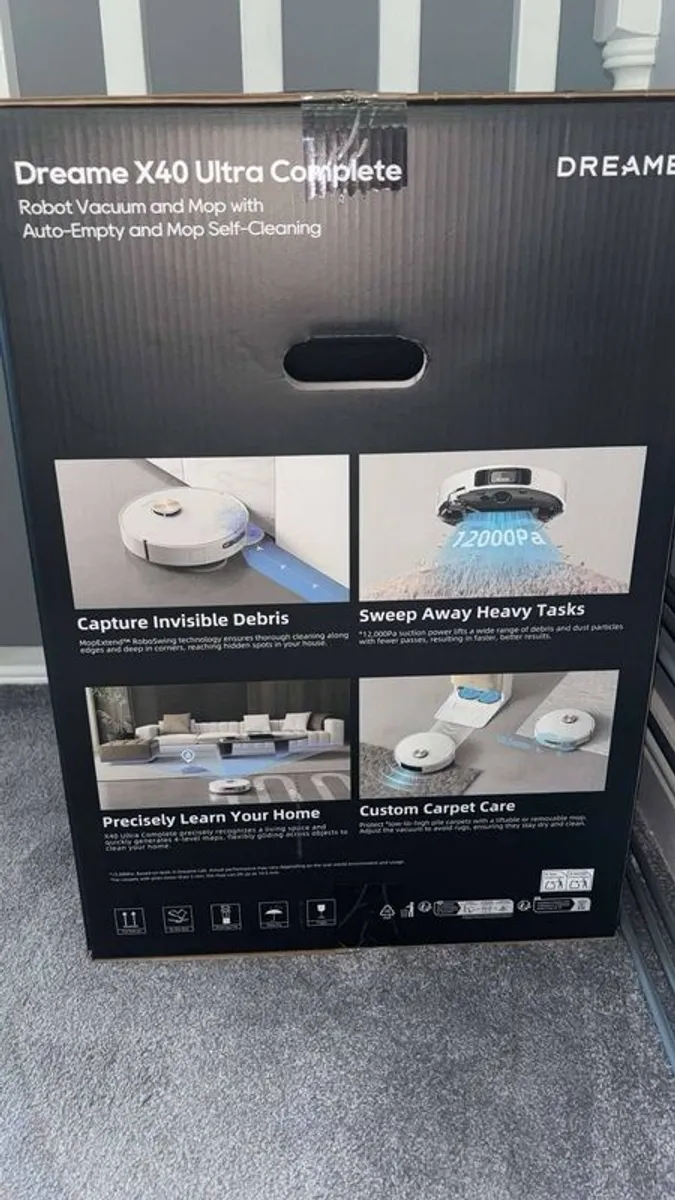 Dream X40 robotic vacuum and mop - Image 3