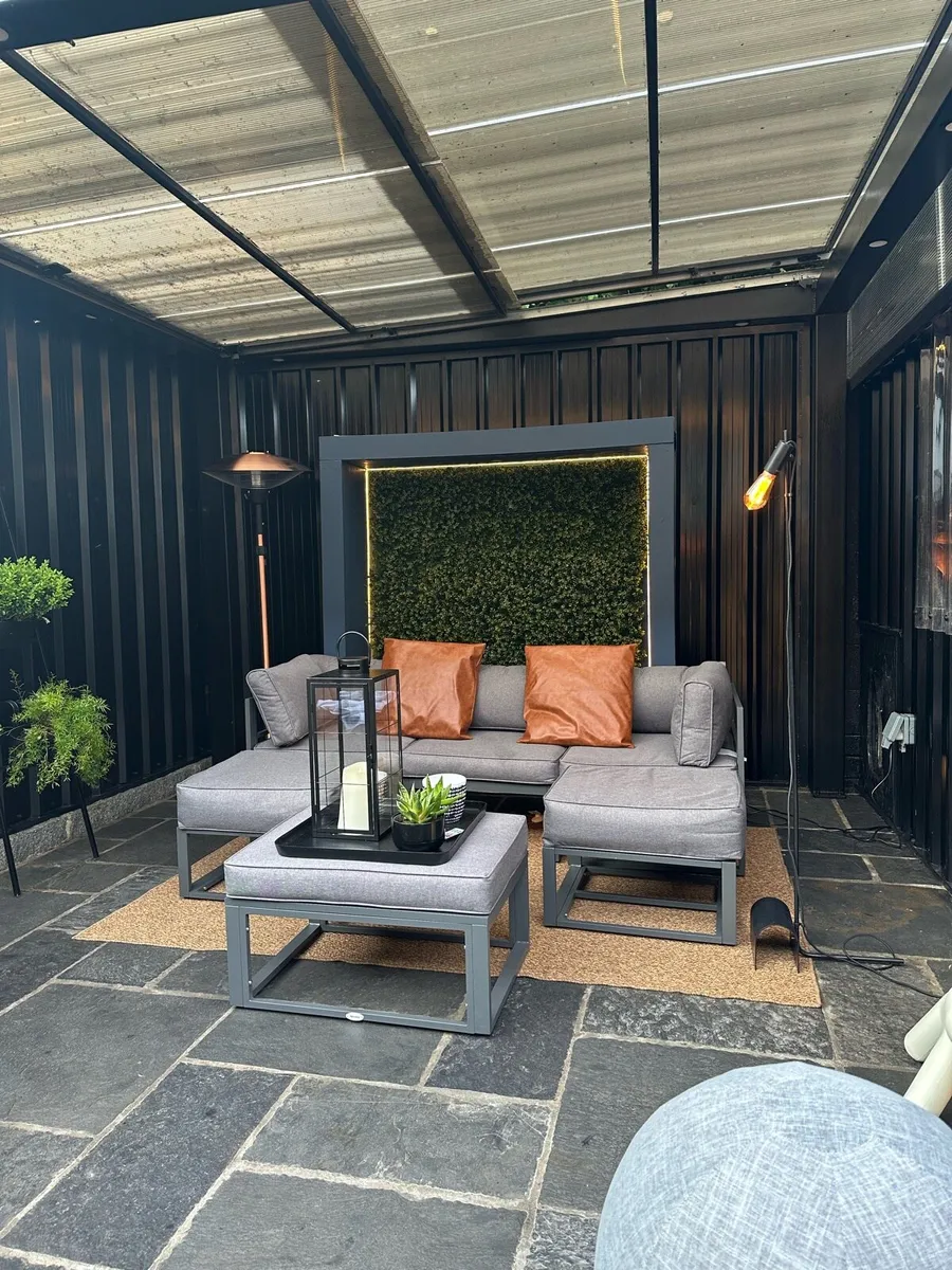 Garden sofa set - Image 1