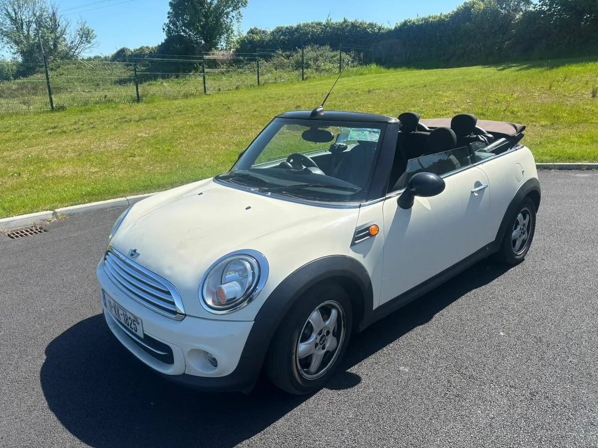 2011 mini Cooper convertible - Image 1