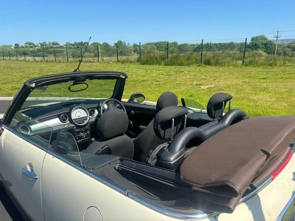 2011 mini Cooper convertible - Image 2