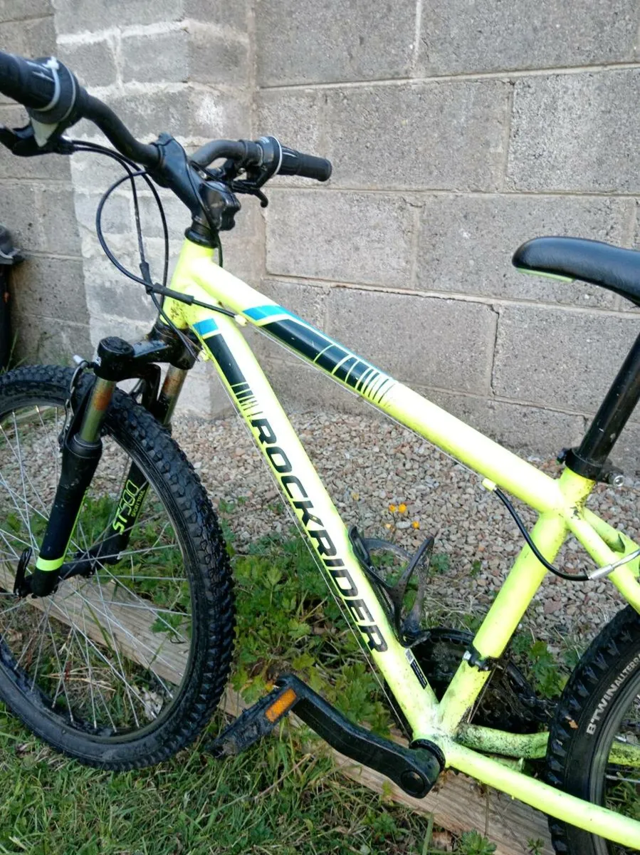 Rockrider st500 24 inch frame - Image 4