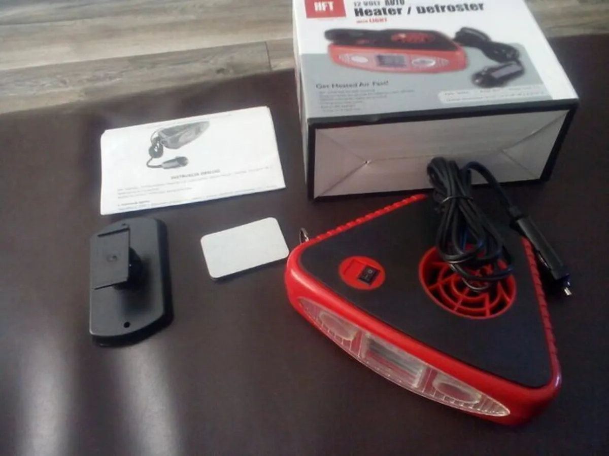 12 Volt Car Cooling Fan, and Heater / Defroster - Image 1