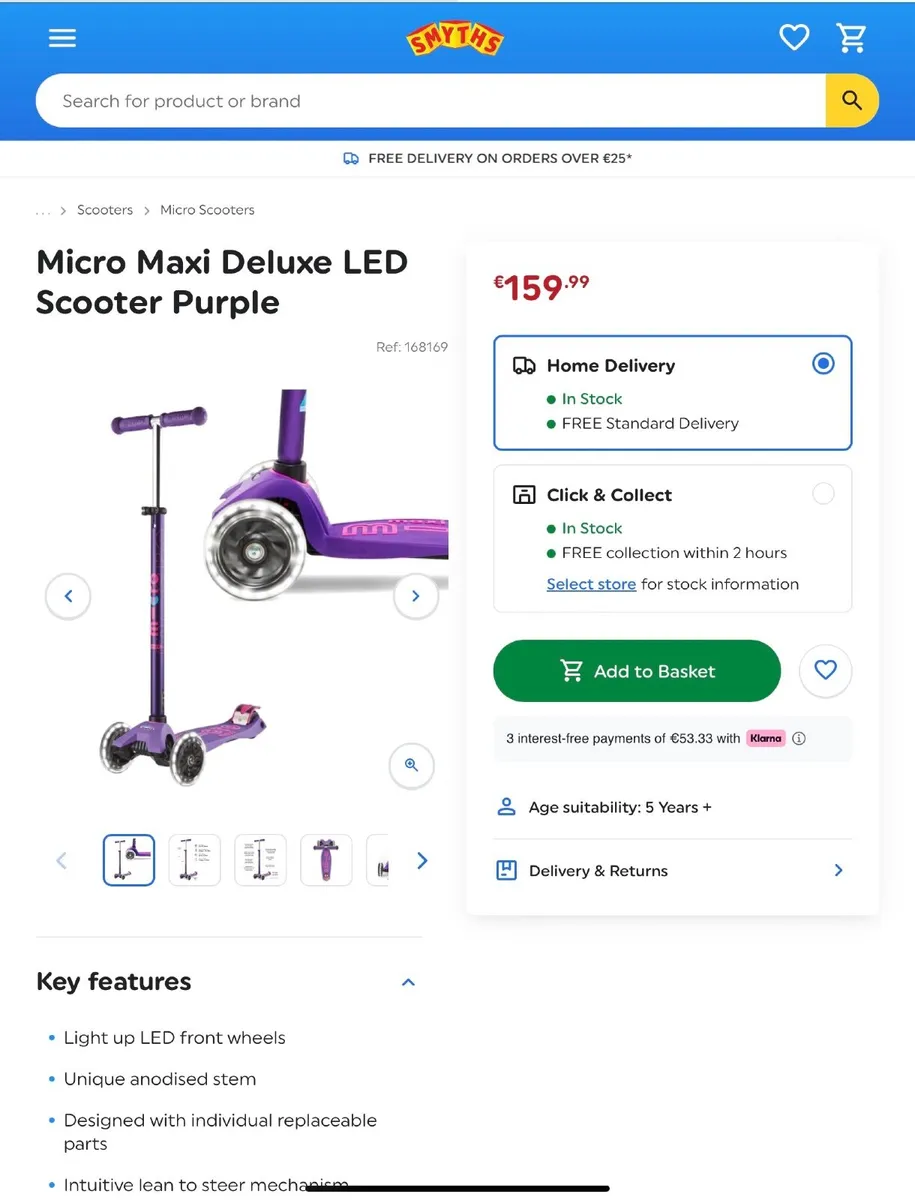 Micro maxi deluxe scooter - Image 2