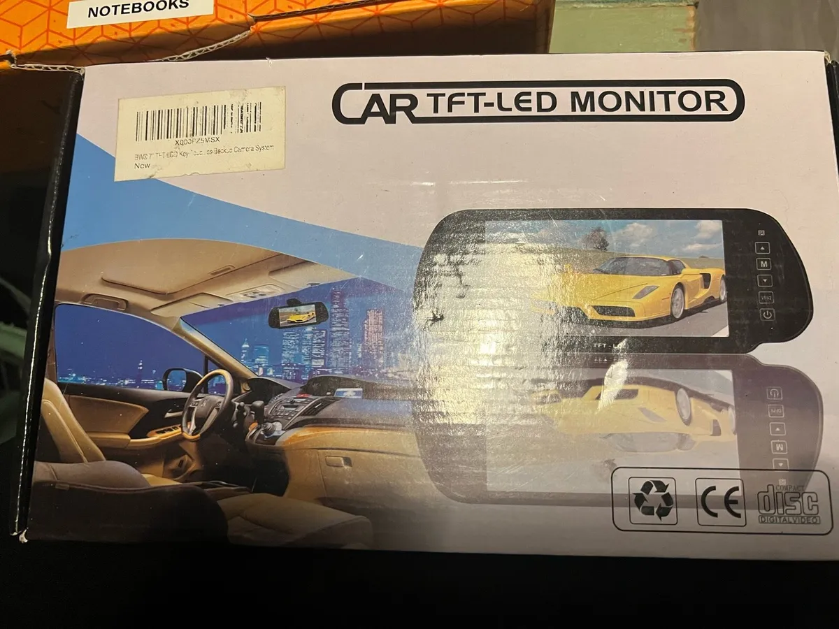 Rear view Mirror Kit - LED Reversing Camera - Image 2