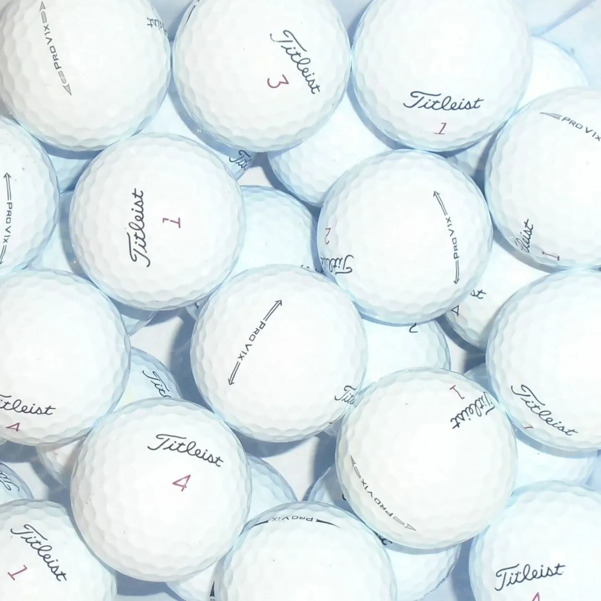 Titleist Pro V1x - Pearl/A Grade Lake Balls - 19