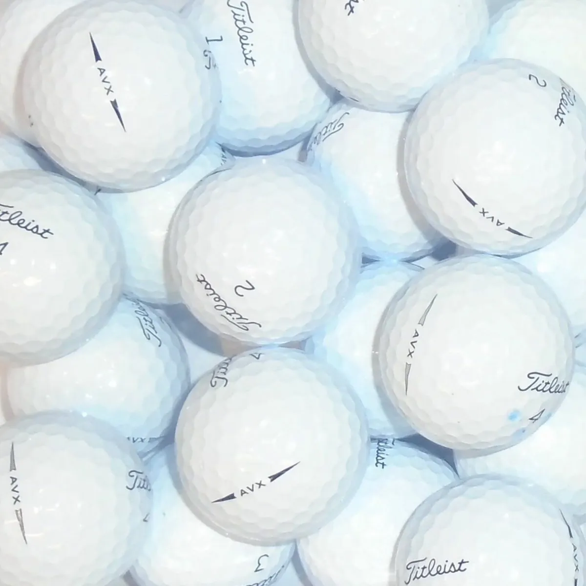 Titleist AVX - Pearl/A Grade Lake Golf Balls - 26