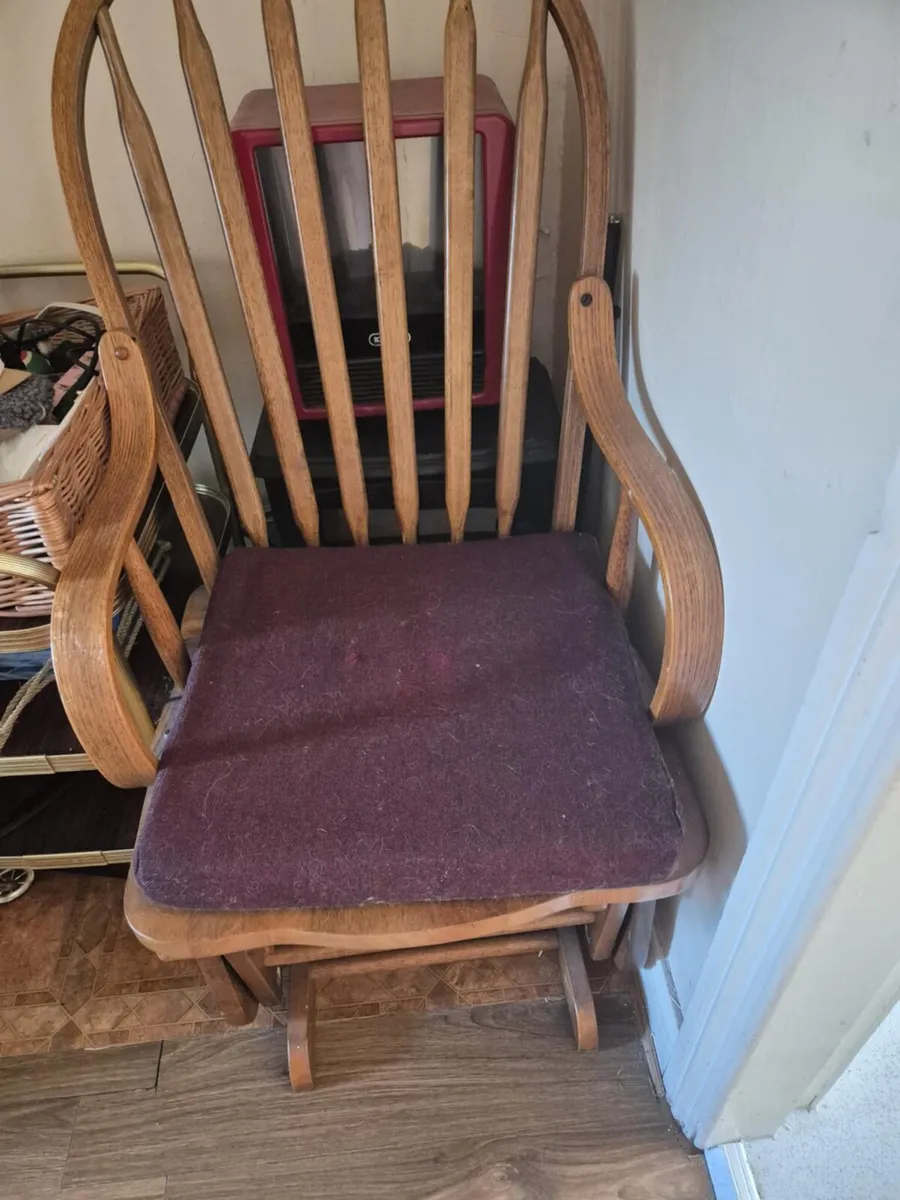 Antique Rocking Chair - Image 1
