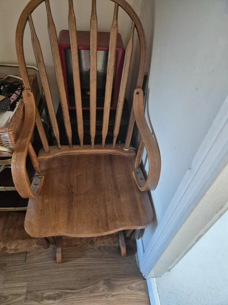 Antique Rocking Chair - Image 2