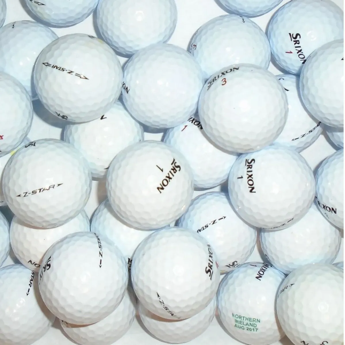 Srixon Z-Star Mix - Pearl/A Lake Balls - 25