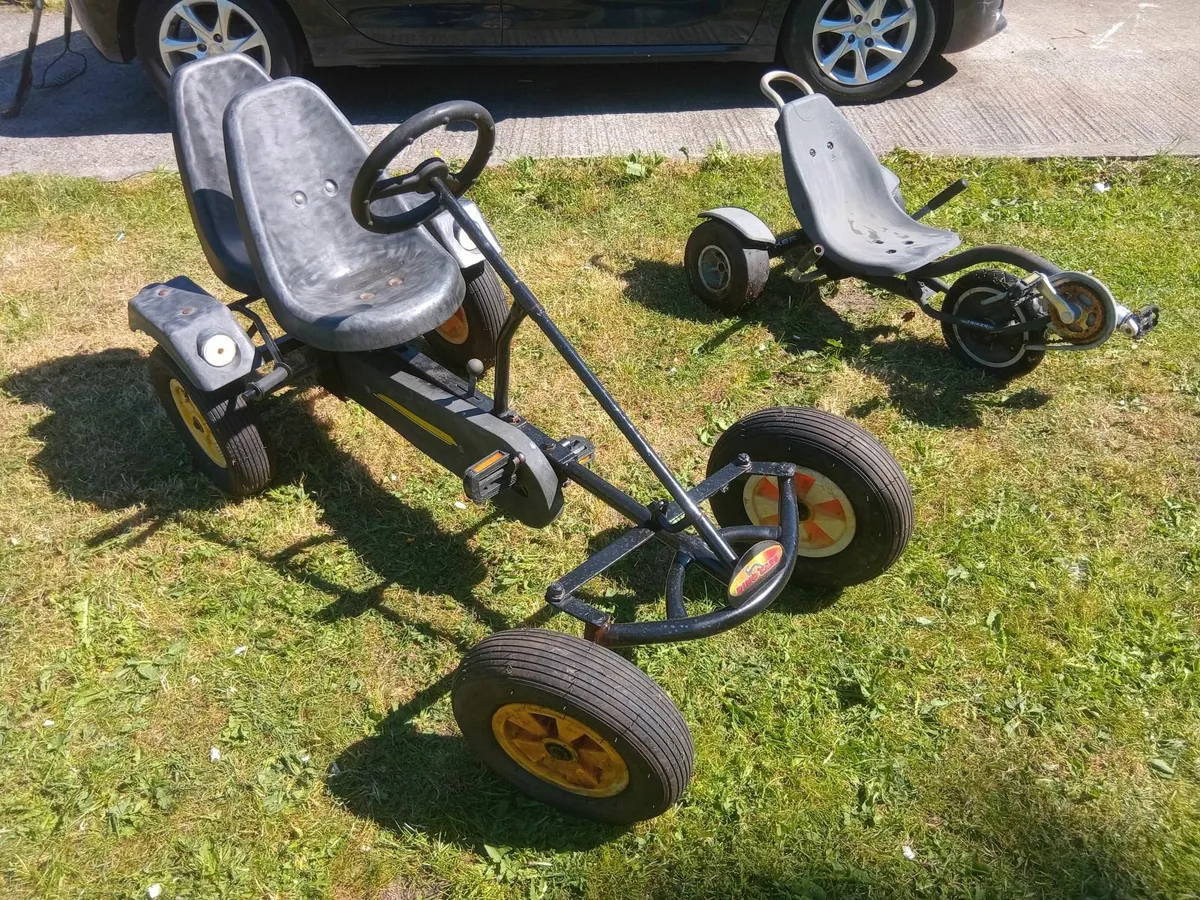 Driter bike and kids buggy - Image 3